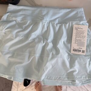 Lululemon Pace Rival Skirt in light blue